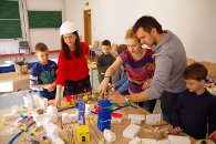 Architectural workshop at Childern's University in Cracow